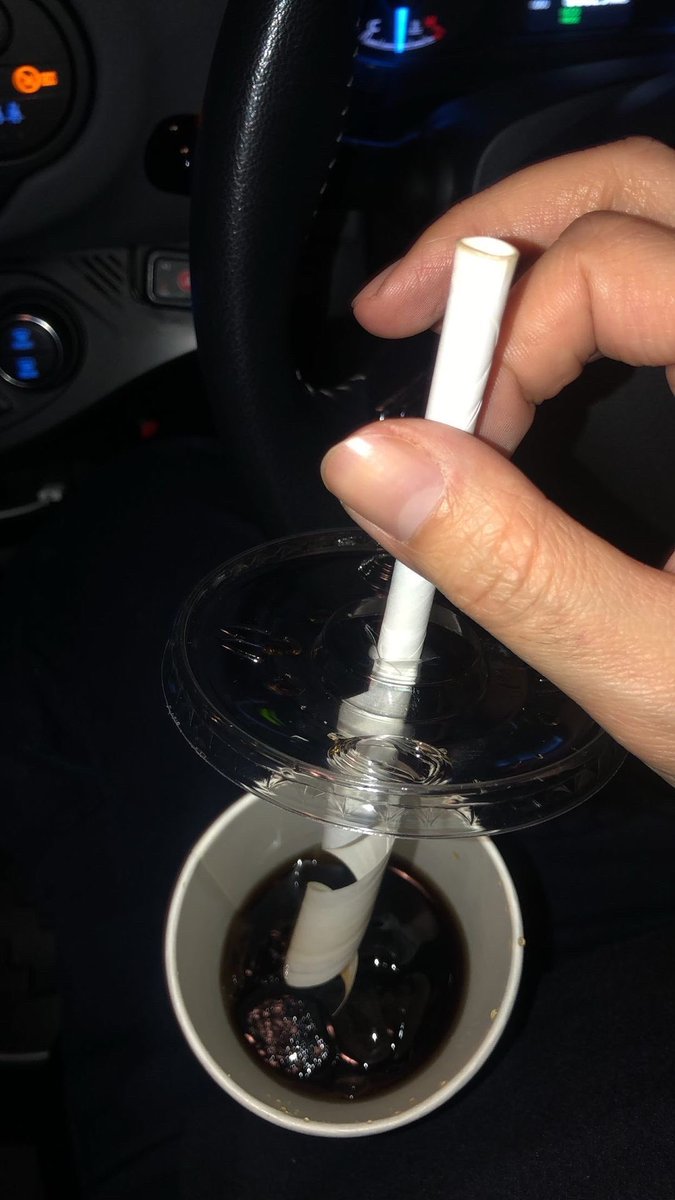 DopeAsFxckCee's tweet photo. @McDonaldsUK can we have out plastic straws back please this is a joke https://t.co/B0PZfyjd4A