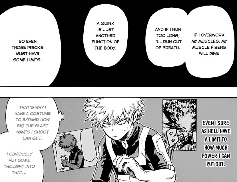 And sacrificing himself for uraraka weakened him,but he preferred to weaken himself than hereven if he had other fights for the rest she really made him tremble