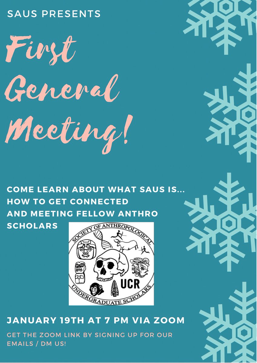 We have our first general meeting this Tuesday @ 7 pm! Hope to see some of you there!