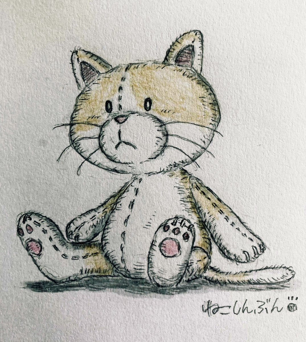 テディベア 絵描きと猫ちゃん | chaofightshop.com