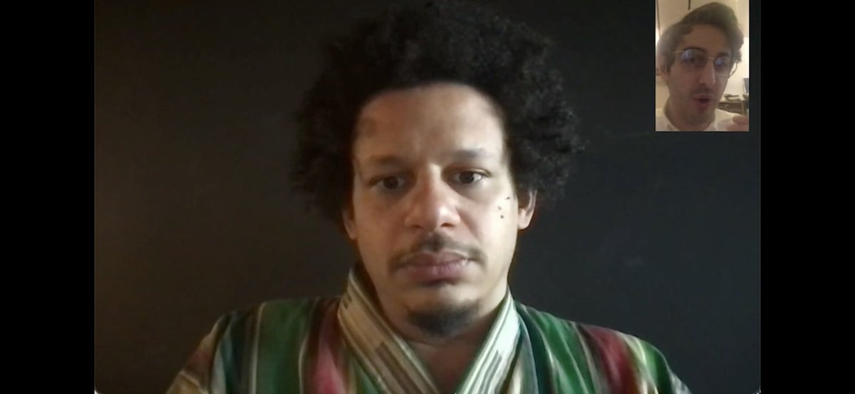 c_rowley's tweet photo. Eric Andre x The psychedelic vice reporter interview. Amazing.      https://t.co/ivtCaAO3P3 https://t.co/OMqA4wtIvS