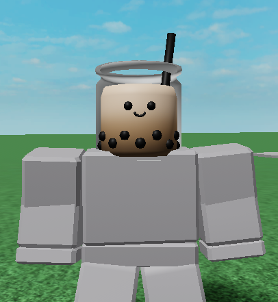 Juno On Twitter Boba Milk Tea Head Ouo Roblox Robloxdev Robloxugc Robloxdevrel Roblox - twitter roblox tea