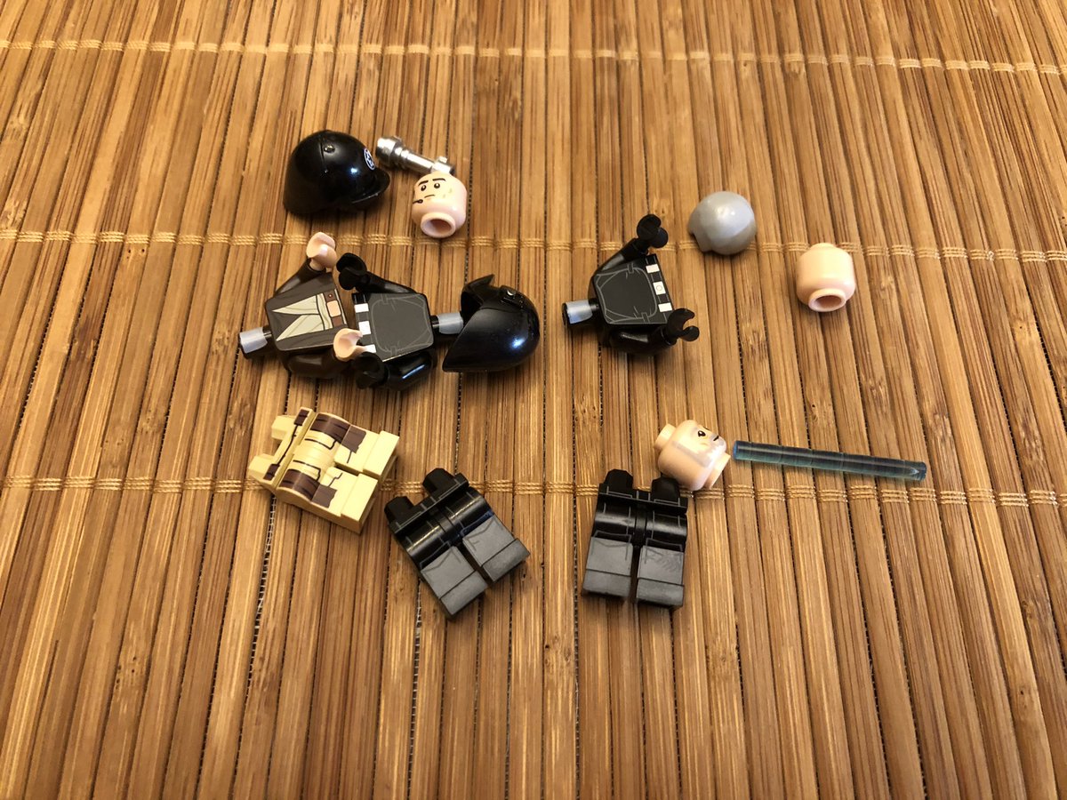Section 4 finished the rooms on the 2nd floor. It’s one of the smallest by pieces. Our characters are Obi-Wan and 2 Death Star technicians with the the weird helmets. Seriously, what was up with those?  #LEGO  