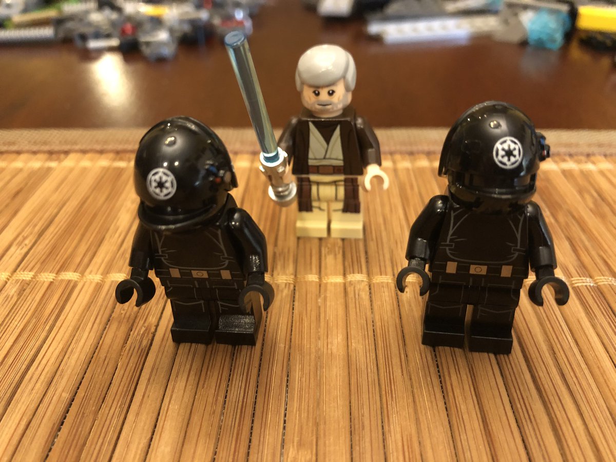 Section 4 finished the rooms on the 2nd floor. It’s one of the smallest by pieces. Our characters are Obi-Wan and 2 Death Star technicians with the the weird helmets. Seriously, what was up with those?  #LEGO  