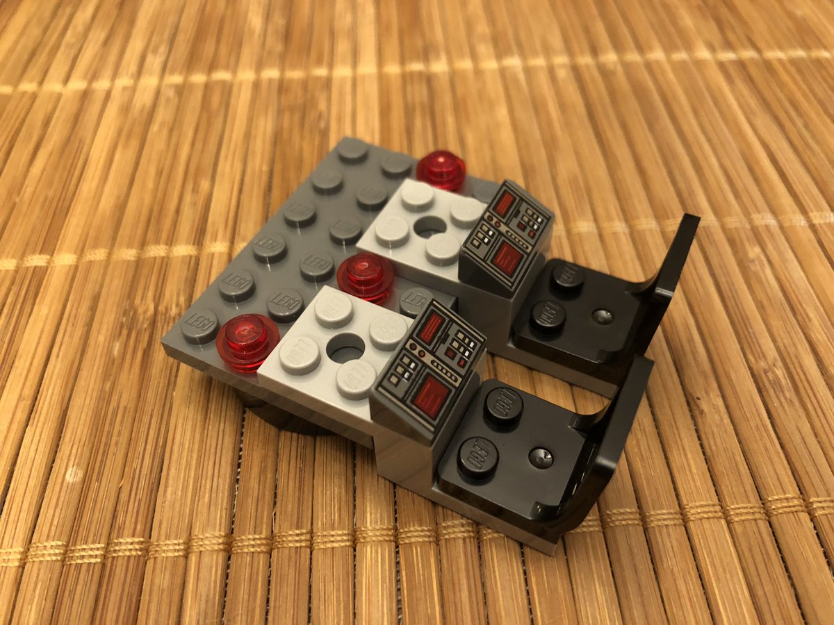 Next, we build a rotating platform with seating for two.  #LEGO  