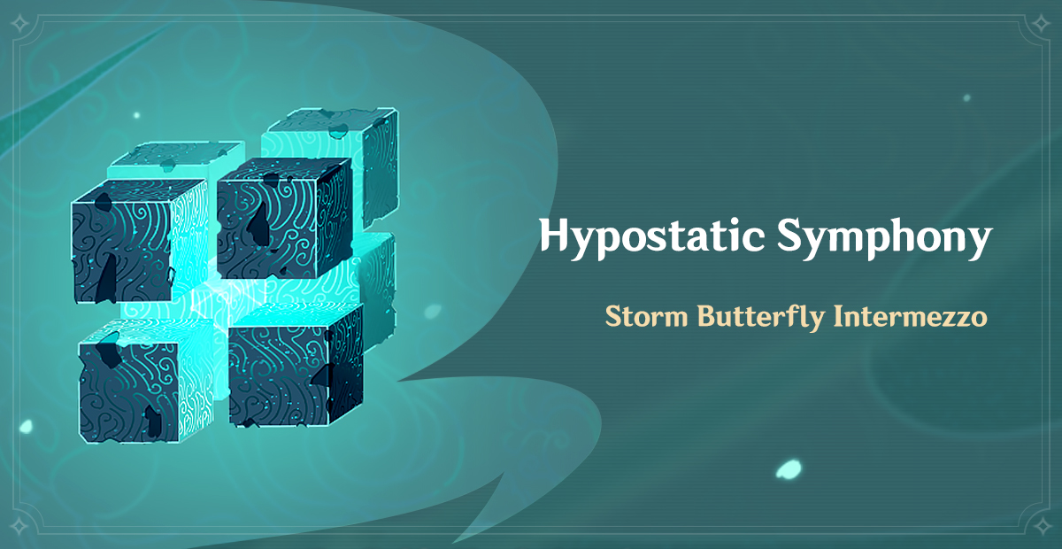 GenshinImpact's tweet photo. Greetings, Travelers! Today's Hypostatic Symphony challenge is "Storm Butterfly Intermezzo."

Feel free to discuss this topic on our official forum (HoYoLAB) >>>
https://t.co/REdJzH4ya0

#GenshinImpact https://t.co/oxTZIm8gIB
