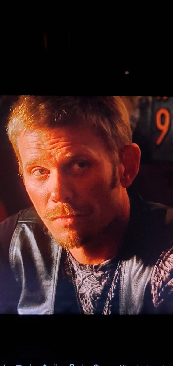 Watching " The Mentalist" season 2 episode 4 and look who shows up as the leader of a biker gang! Doing satans work I see. #Supernatural #MarkPellegrino always the bad boy!