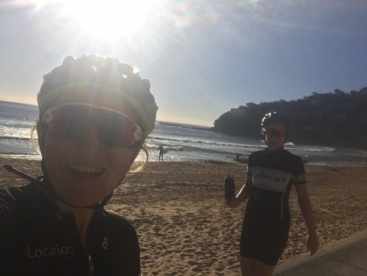 100km ride out to #palmbeach with the #barcycle crew. Best way to start a Sunday! Longest ride in a month so felt those hills #littleunfit #cycling #merceractive @lifeatmercer