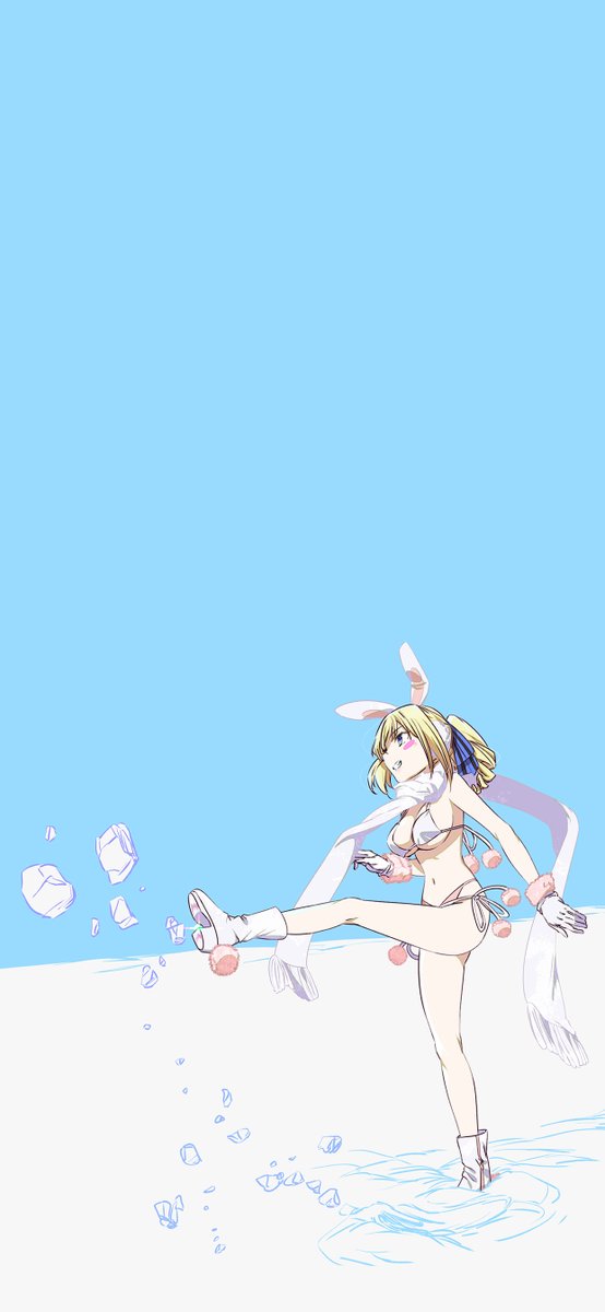 「スマホ壁紙タイプ作ってみました(∩'∀`)∩✨ 」|豆塚隆のイラスト