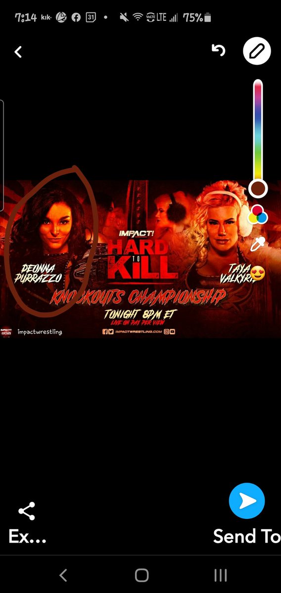 djswagerfic's tweet photo. @IMPACTWRESTLING knockouts are stealing the show and now time for coup d'tat for title as it's #Virtuosa @DeonnaPurrazzo with @Kimber_Lee90 and #susie π @TheTayaValkyrie with @WeAreRosemary and @steveofcrazzy @FiteTV #HardToKill #kotitle https://t.co/ih2OdJk4II