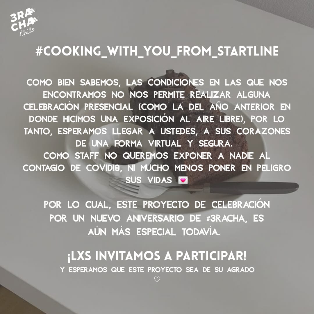 3rachaCl's tweet photo. [PROYECTO]

#Cooking_With_You_From_StartLine 💫🧁 SPANISH VER. 

STAY! Con mucha emoción, les traemos este proyecto. Cualquier persona que quiera participar, puede hacerlo! no importa de dónde sea 🌍🌎🌏

(En las imágenes encontraran la explicación 🤍)

¿Y tú participarás? https://t.co/xaugURFLFp