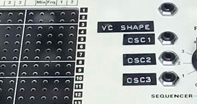 a Mod that is sadly absent and I will still have to add myself: the waveshape controls can (and should) be CV controllable. this was a popular graham hinton mod, all the hip synthis had 'em. on the Square VCO it allows for PWM, but its very unique on a saw-to-triangle-to-ramp