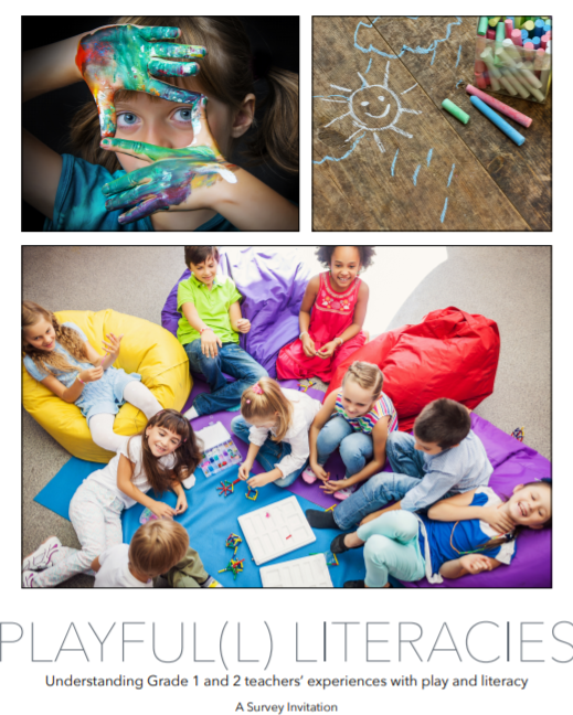 educmosher's tweet photo. New U of C research project into play and literacy learning. Alberta Grade 1 and 2 teachers please consider participating through this short (promise!) survey. Anonymous. Ethics board approved. https://t.co/PkA0L4dhai https://t.co/uAtXgITB10