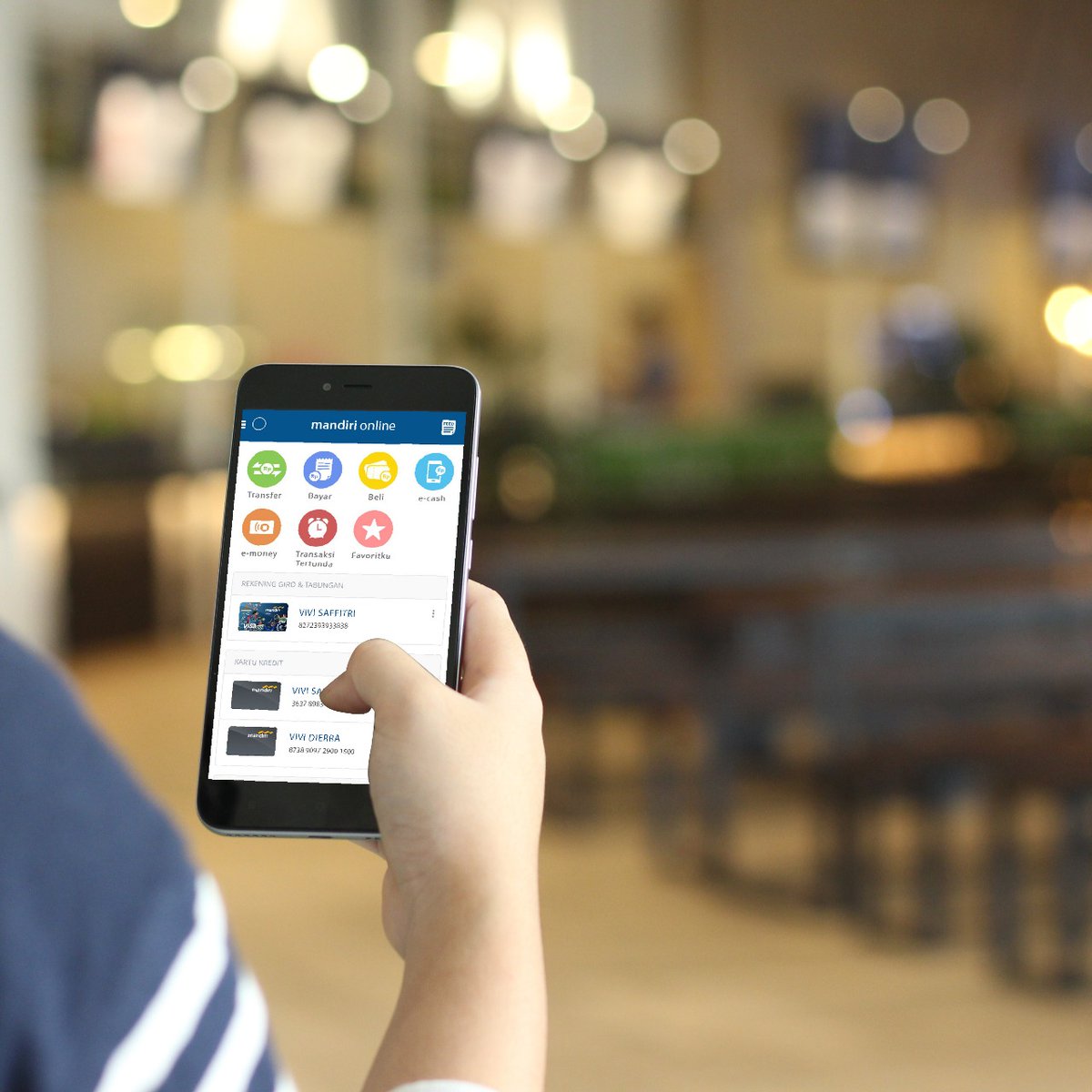 mandiricare's tweet photo. Sahabat Mandiri.. saat berada di tempat umum dan melakukan transaksi e-banking, jangan mengakses wifi gratis demi keamanan transaksi dan menjaga data kamu yang bersifat rahasia #kelasmandiri https://t.co/aWk3HSlBIk