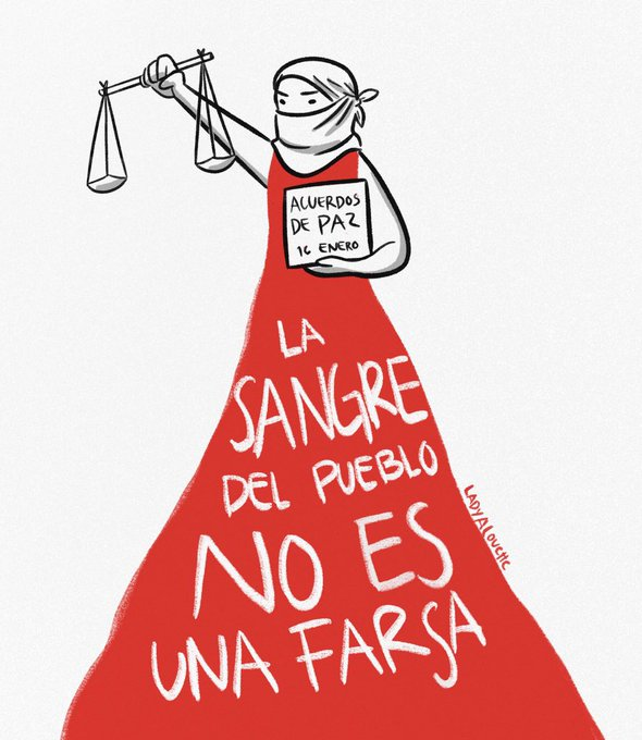 #ProhibidoOlvidarSV Creemos con vehemencia que la firma de los Acuerdos de paz no fue un punto de llegada, sino uno de partida, y que el olvido nunca fue una opción en este camino de construcción social de memoria colectiva.  
<a href="/LadyAlouette/">Fá❄️☃️</a>