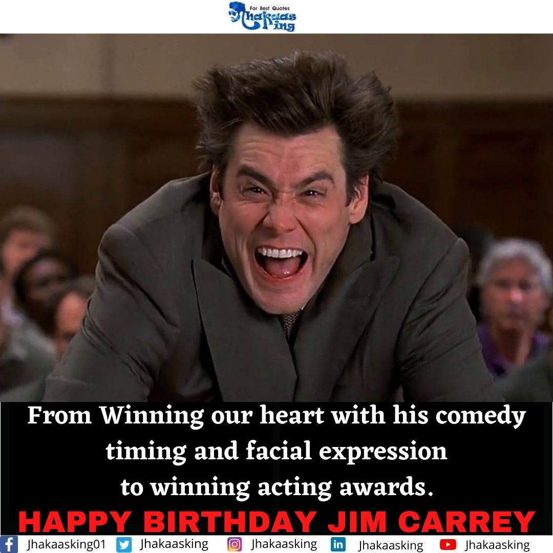 Happy Birthday Jim Carrey!     