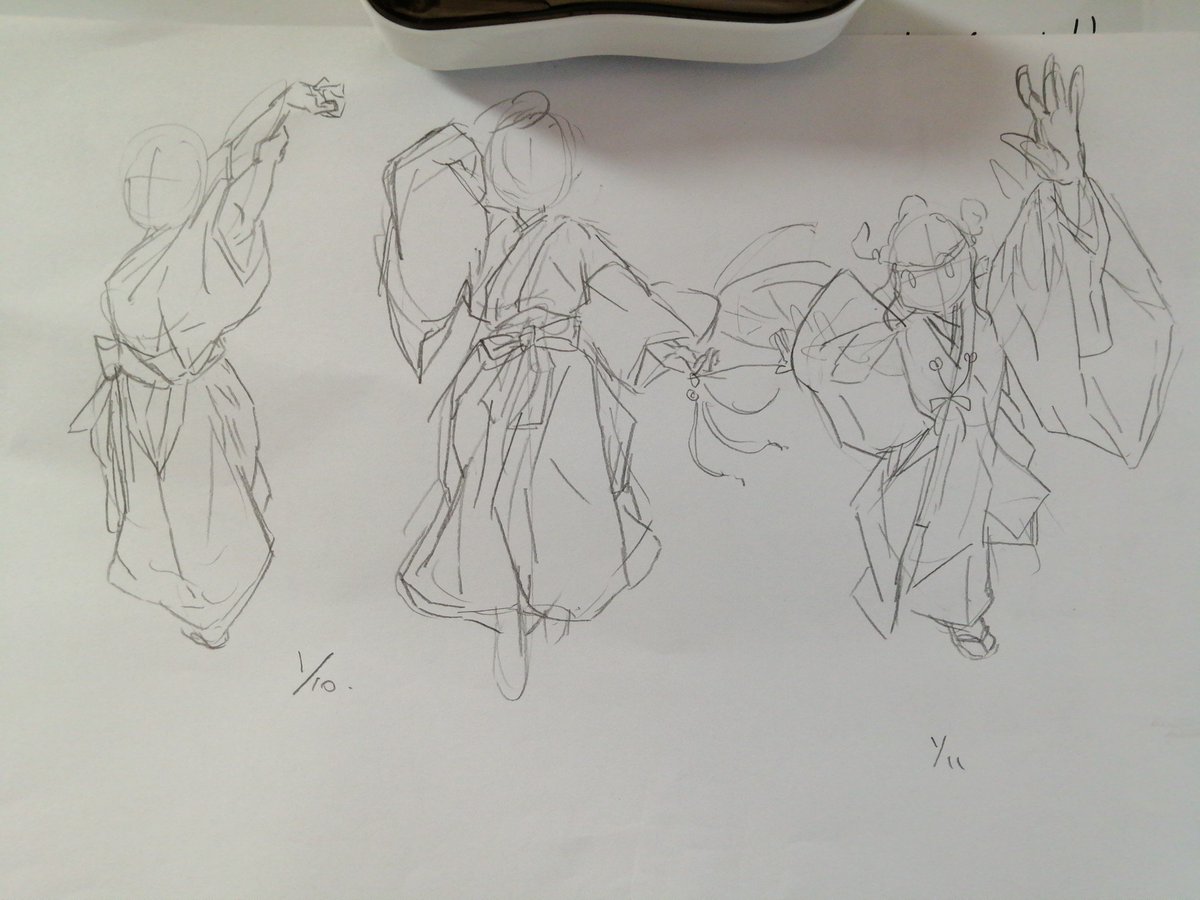 #1日1模写 23〜30/365 