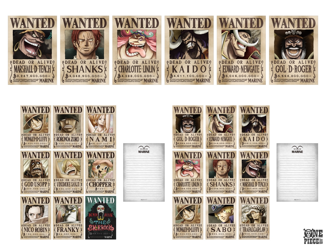 One Piece Com ワンピース Pa Twitter 人気商品 海軍公式手配書 シリーズの最新作 あの超大物たちの手配書が ついに登場 手配書デザインのメモ帳2種も同時発売 T Co 4x8mltxkhd Onepiece