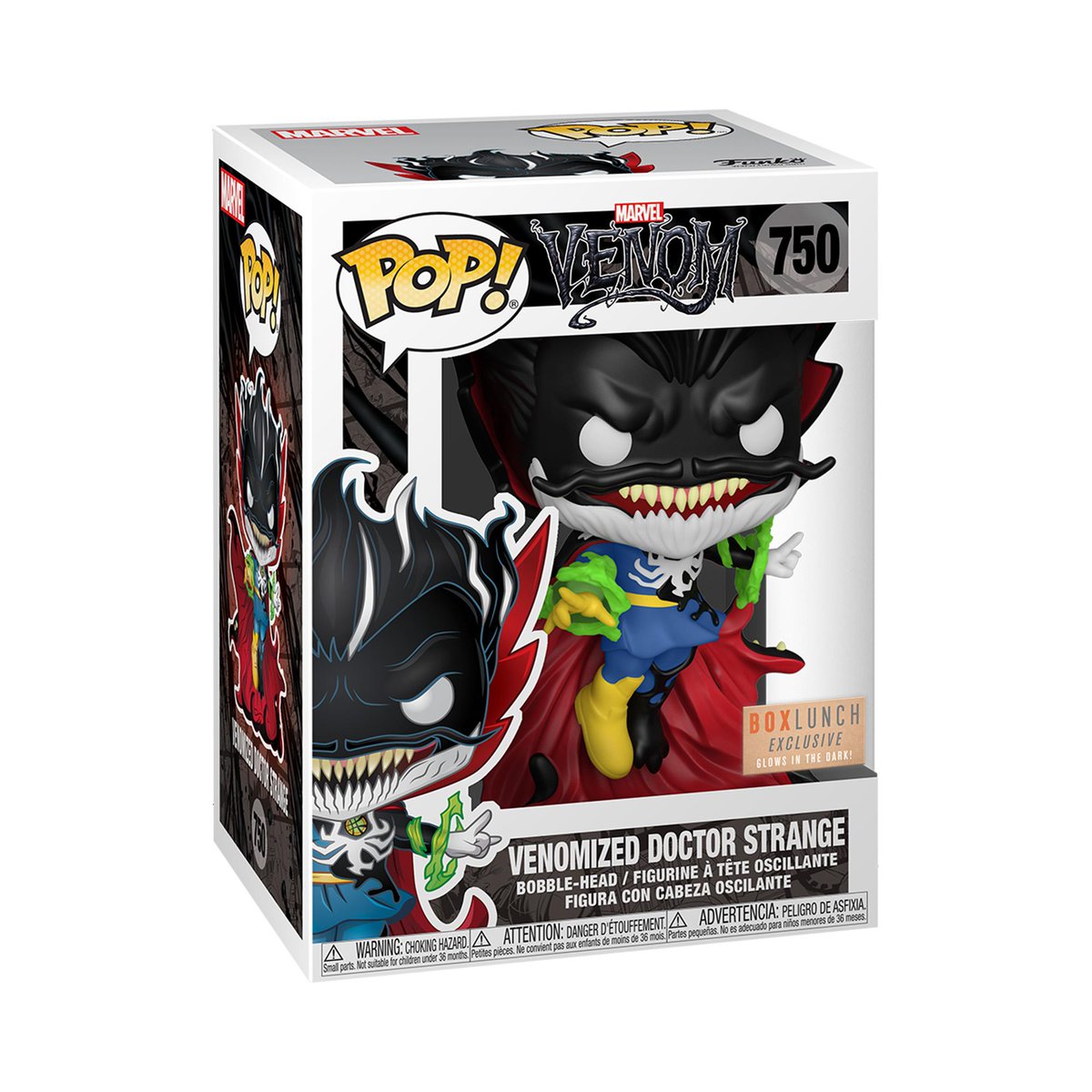 OriginalFunko's tweet photo. RT &amp; follow @OriginalFunko for the chance to WIN this @BoxLunchGifts exclusive Glow-in-the-Dark Venomized Doctor Strange Pop! https://t.co/wuSXVjYYnc #FunkoGiveaway #Funko #Funkopop #Marvel #DoctorStrange https://t.co/tJasZnc6qH