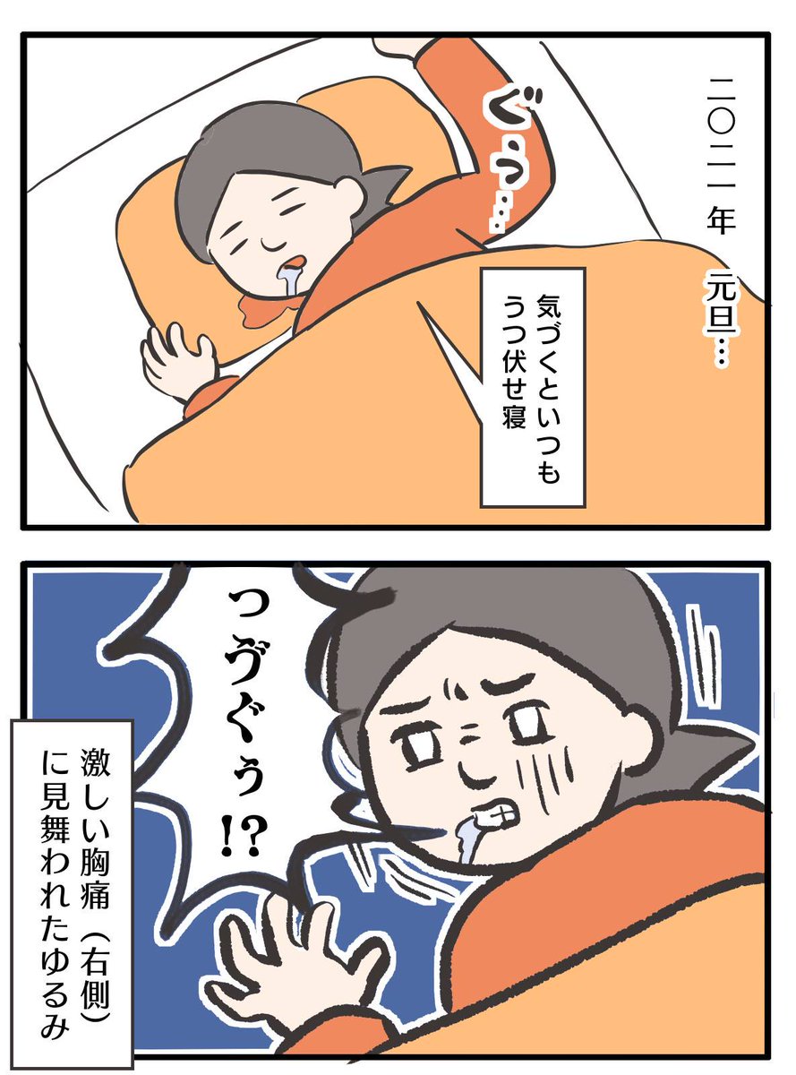 元旦に見舞われた激痛

#ゆる母 #育児絵日記 #漫画が読めるハッシュタグ 