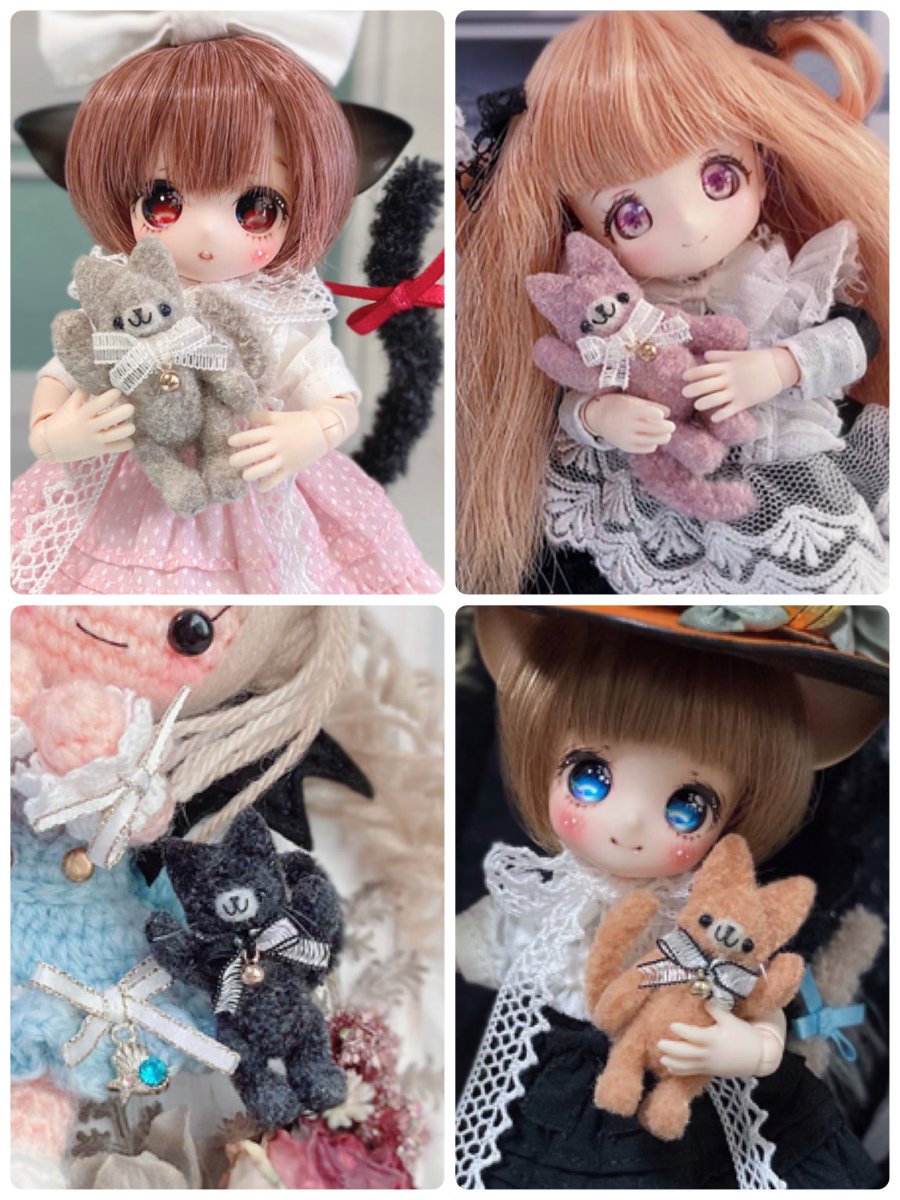 Rimaty6's tweet photo. 【フォロワー様限定✰受注製作のご案内】

リマティフレンズ各種🧸🐰🐱をお好きな色(全13種カラー)の中から1〜2体製作します💖

【〆切】1/22(金)20:00
【応募】RT &amp;リプ

事前に要項(https://t.co/TsjSLLxbwn)をご覧くださいね🌟

皆さまのご参加お待ちしております🥰

#リマティベア
#Rimatybear https://t.co/IWoUOVjcUu