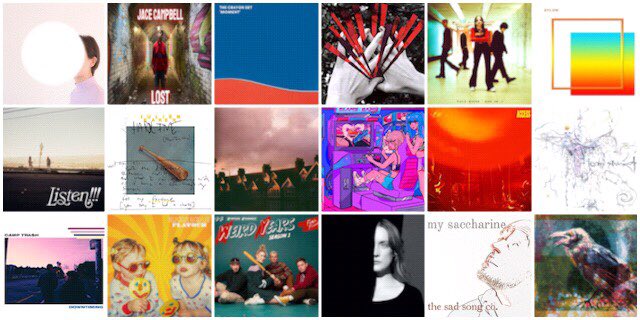 ..and @BeachBunnyMusic @majormurphyband @IANSWEETWEET @camp_trash @rooueofficial @ficklefriends @acrowbuckley @sadsongco @mogwaiband #newmusic #spotify #playlist #indie #alternative 

More at idreamofvinyl.com/?p=1562
