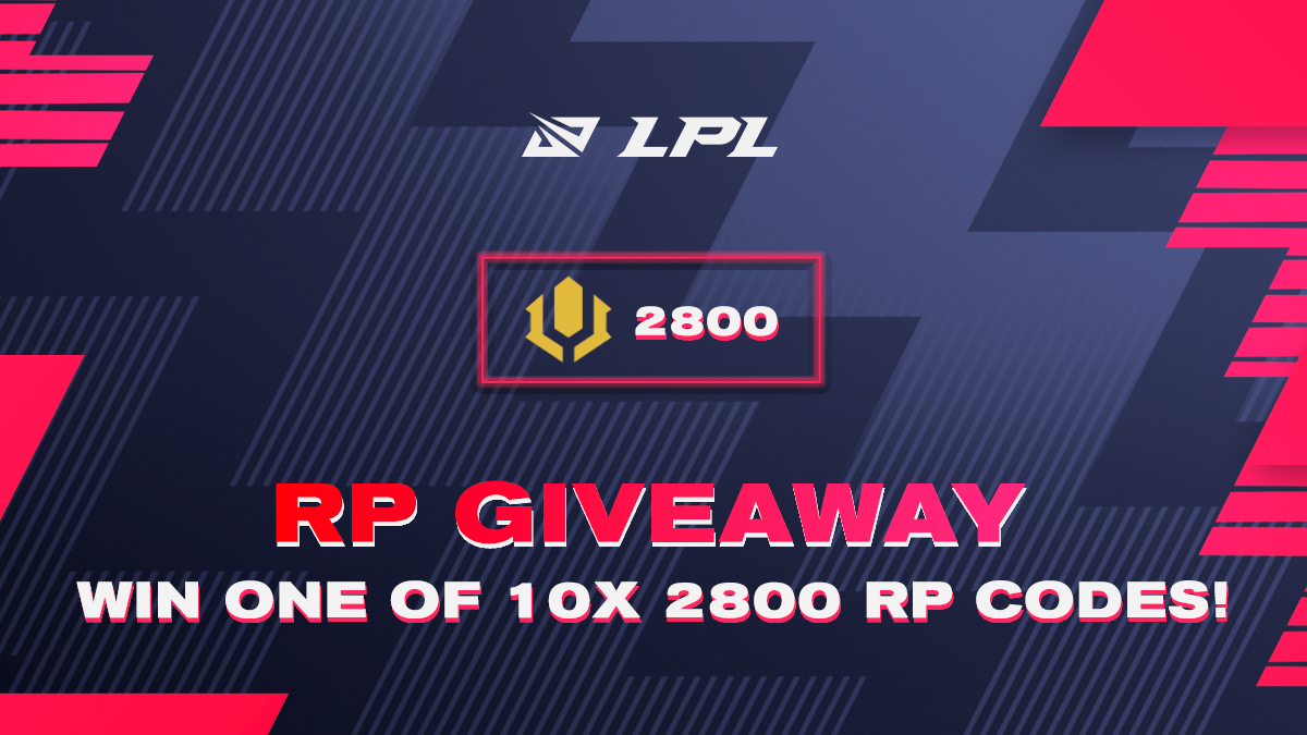 lplenglish's tweet image. To celebrate an amazing start to the #LPL 2021 Spring Split, we're giving 10 lucky winners 2800 RP each! 🎁 #TheLeagueIsBack #AllWeFightFor

⬇️Enter here for a chance to win!⬇️ 
gleam.io/zpIV5/lpl-spri…