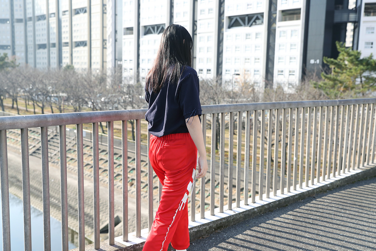keisuke kanda レースまみれのジャージ 下-