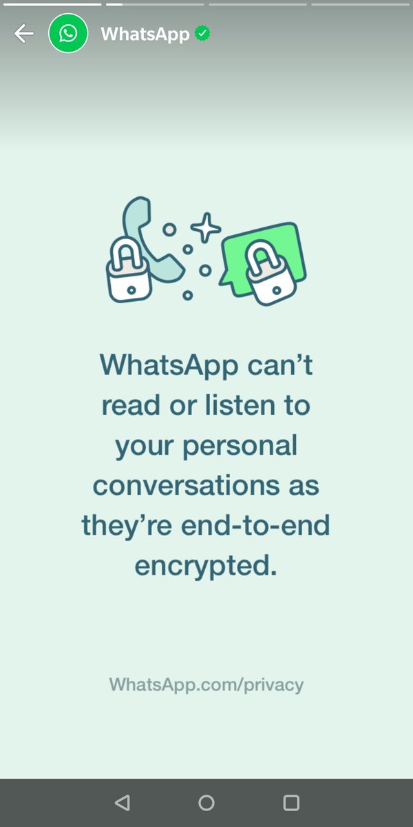 abhi_shukla's tweet photo. WhatsApp trying too hard!
By intruding in statuses from my contacts, they've already broken privacy.
What's next? Statuses from brands I've searched for or transacted with?
#PrivacyMatters #MyDataMyWay https://t.co/v8326X6LgA