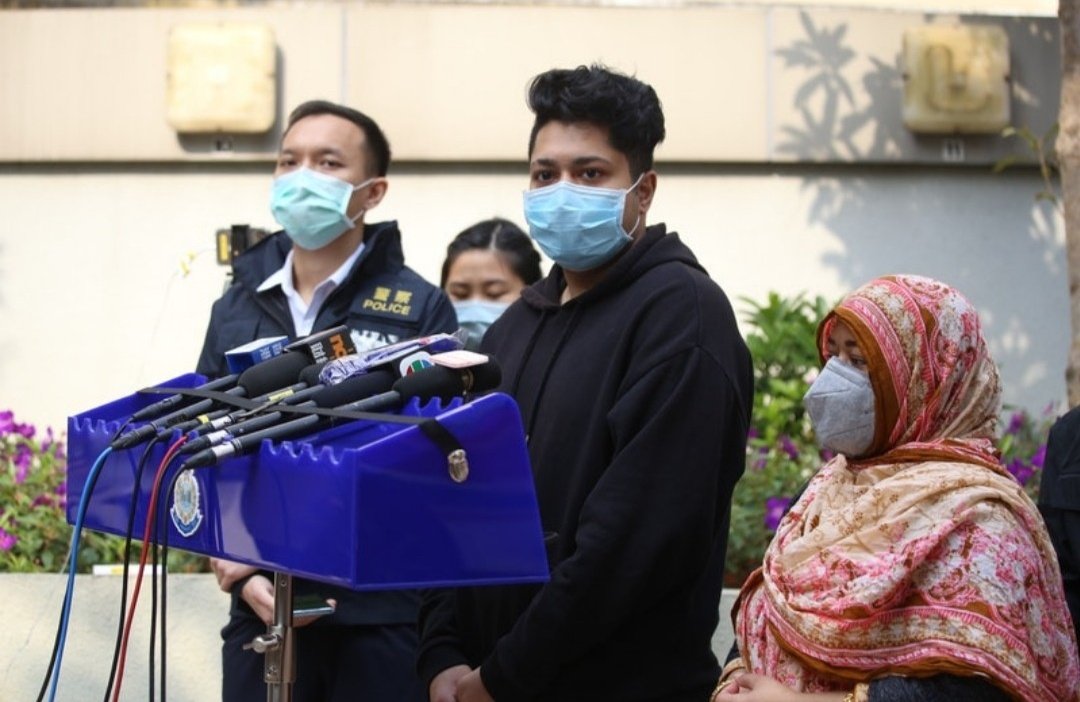 An actual press conference was held to find Lily