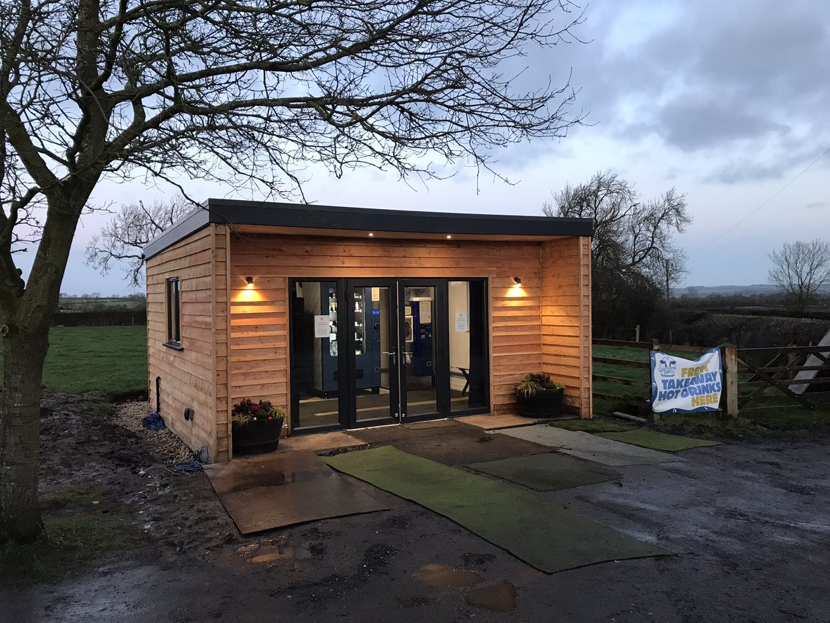 Great to have the <a href="/vinefarmdairy/">vinefarmdairy</a> on the doorstep to be able to pop and get some fresh produce for Sunday breakfast. 👍 Love the new building. #keepitlocal #support #rural #businesses and #communities