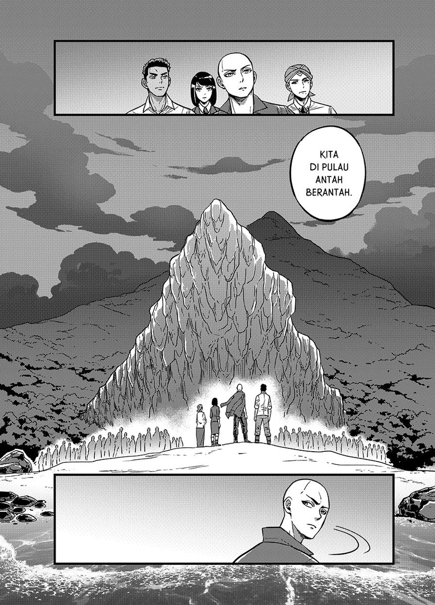 Dibikin lah anak-anak SMA ini nyasar di sebuah pulau, sehingga mereka harus bikin sistem pemerintahan sendiri. Jeng jeng jeng!
#KomikTakhta