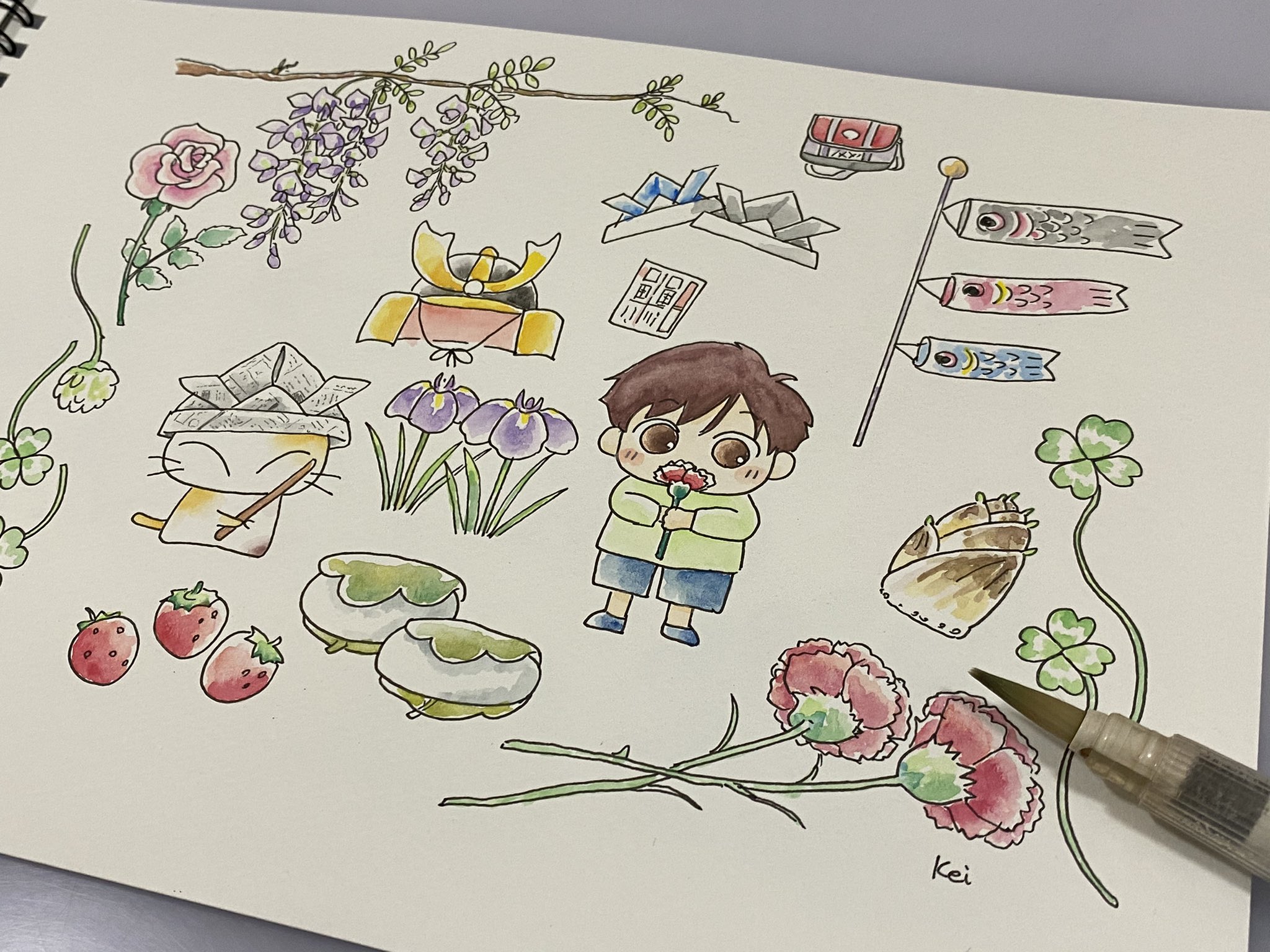 8月イラスト Twitter Search Twitter