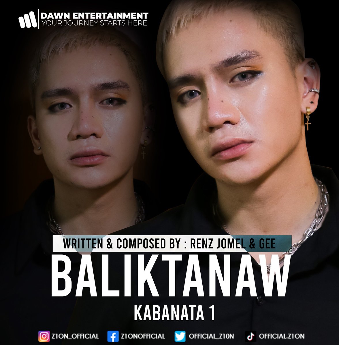 official_z10n's tweet photo. BALIKTANAW : KABANATA 1
Written &amp; Composed BY : Renz Jomel and ZION Gee
COMING SOON!!!
#ZIONYICO #ZIONMALLAGAIN #ZIONBALIKTANAW https://t.co/8yhEkJseAD