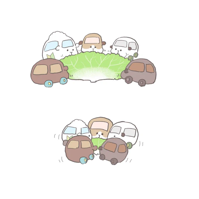 もぐもぐモルカー 