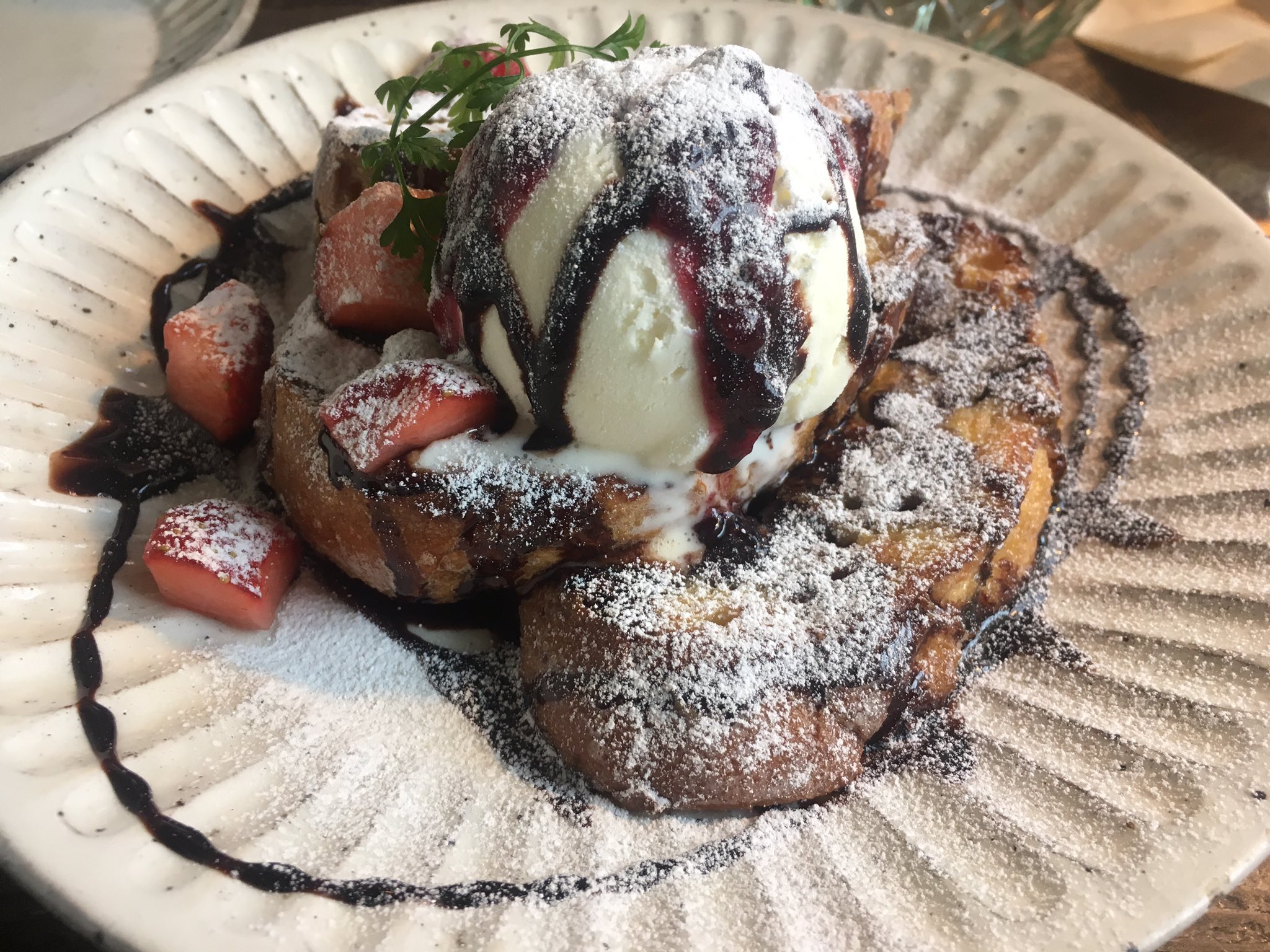 ぴよ ぴこるすw チャールストン このフレンチトーストチョコレート めちゃくちゃ美味しい 甘くないし大好き 次はフルーツのフレンチトースト食べたいなぁ 島田市カフェ 島田 Cafe チャールストン フレンチトースト T Co Rbimzk3k7a Twitter