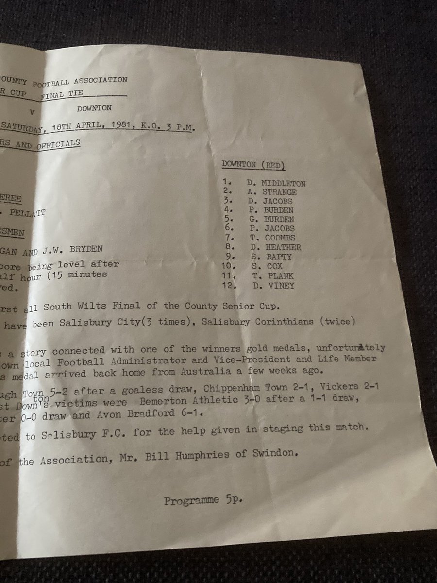 Downton FC tweet media