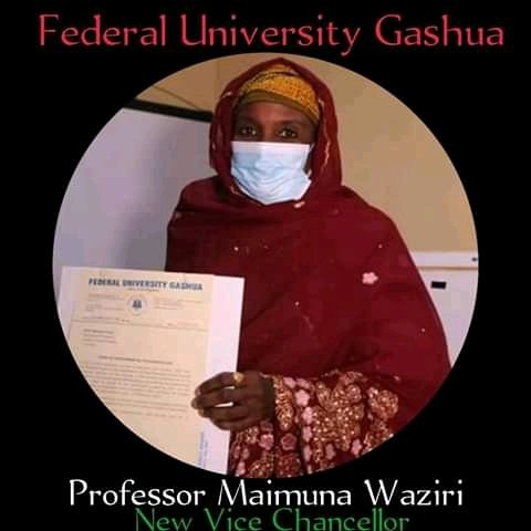 GashuaUpdates's tweet photo. Professor maimuna waziri New vice chancellor federal university gashua https://t.co/d9RhkdTHRP