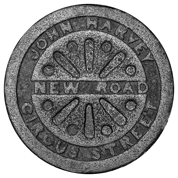 CoversUnderfoot's tweet photo. London, W1 coal plates, day 14: Three of John Harvey Circus Street, New Road (Euston Road). A member of the Sussex brewing family for Lewes he was an ironmonger and smith at this address from 1844 until 1871.  He died in 1879. https://t.co/l0wcUgh5gN