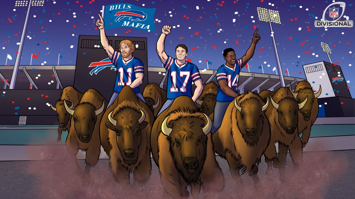 The <a href="/BuffaloBills/">Buffalo Bills</a> are going to the AFC Championship! #BillsMafia
