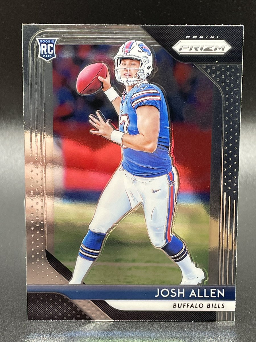 HoovRealtor's tweet image. Well since the last one went so quickly... who wants a Josh Allen Prizm base RC with some minor edge damage on the back (see third pic)?
$150 OBO shipped