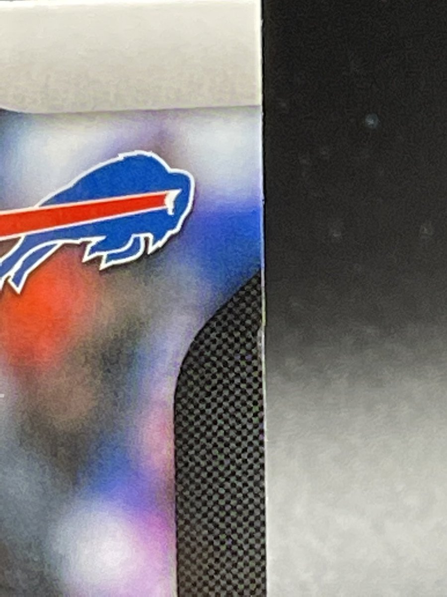 HoovRealtor's tweet image. Well since the last one went so quickly... who wants a Josh Allen Prizm base RC with some minor edge damage on the back (see third pic)?
$150 OBO shipped