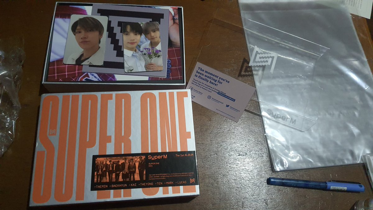 penguininiii's tweet photo. Thank you @custommood for my long-awaited Super One album!!!! May slight dents sa outbox but I think galing na sya sa transpo ng item. Sana next time may freebies na hehehehe thank you again!!!!
#ShopCustomMood https://t.co/7A3J89S197