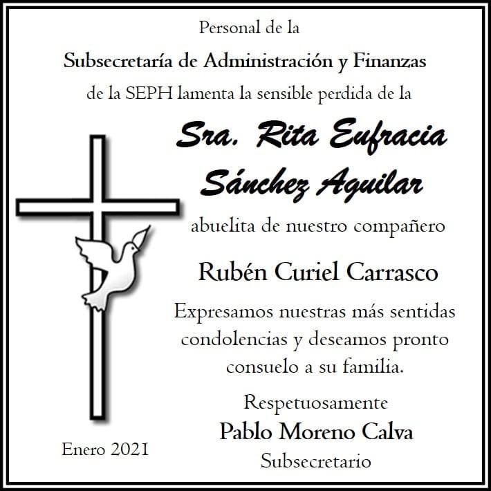 Subsecretaría de Administración y Finanzas SEPH (@sayf_seph) on Twitter photo 