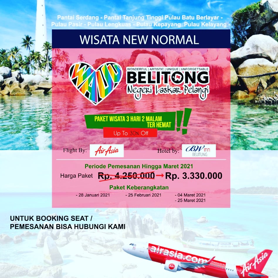 UdaAntonPratama's tweet photo. Tour de Belitong yuks #UMK2021 #umkmnaikkelas #jelongjelong #belitong #bangka #umkmunggulpariwisatamaju #halaltour https://t.co/yI40qlOuyS