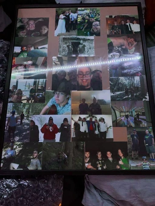 Almost 15yrs of friendship calls for an unforgettable gift. A @timtimebomb @gretsch guitar, &amp; a frame