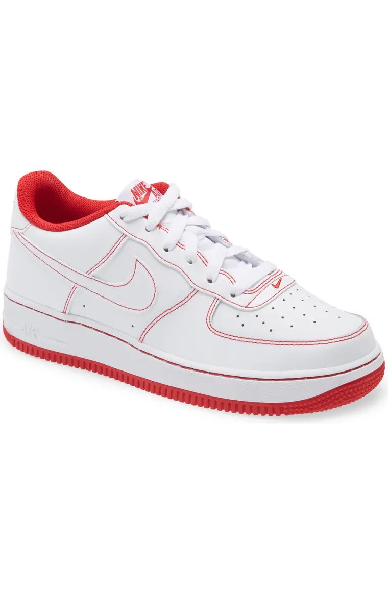 air force 1 red lining