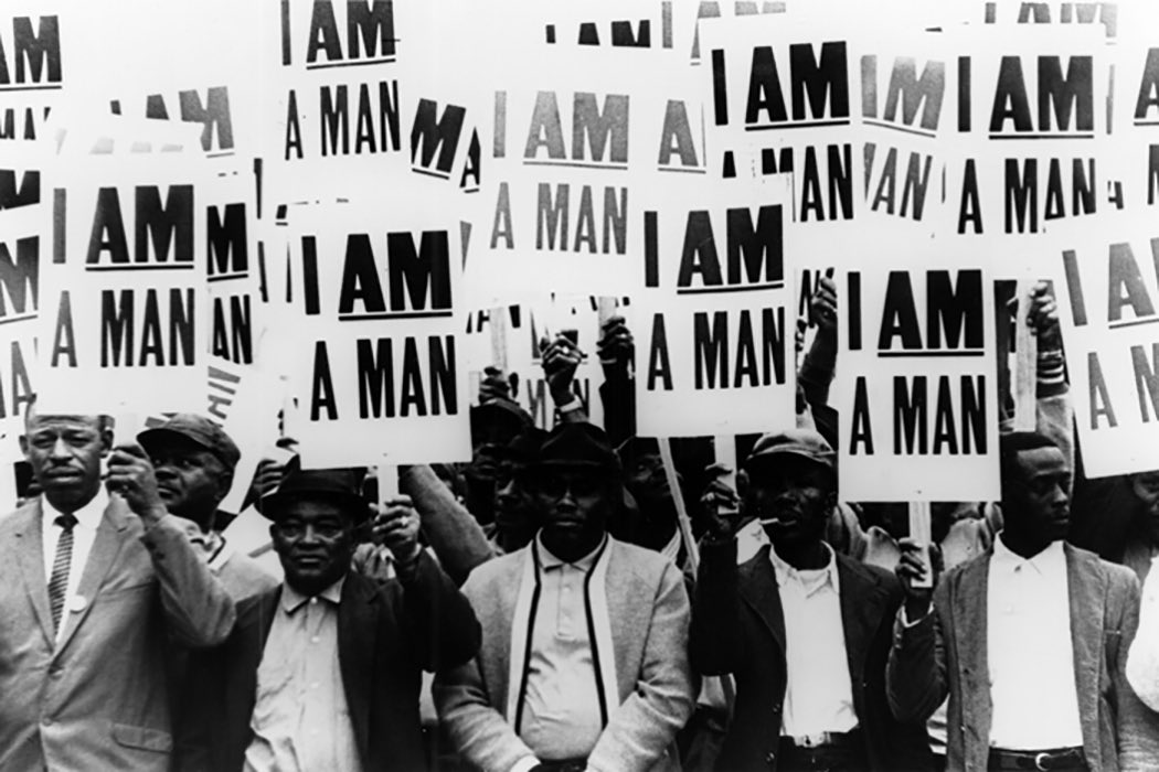 2/ “On Feb 12, 1968 just over 53 years ago Black Sanitation workers in Memphis came together and started the historical strike.The Sanitation workers marched alongside Dr. Martin Luther King demanding higher wages & fighting for a strong  #union. #StandUpKC  #FightFor15  #MLK  