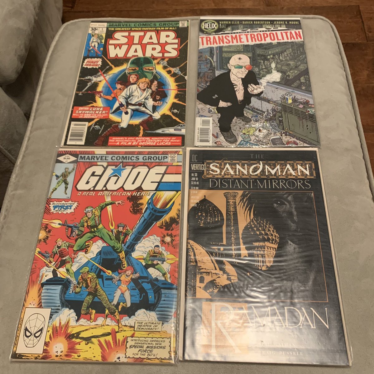 Here are a few more because I was having fun! Modern classics! Dedicated to  @DarickR for his love of Star Wars and the brilliance of his co-creation Transmetropolitan!