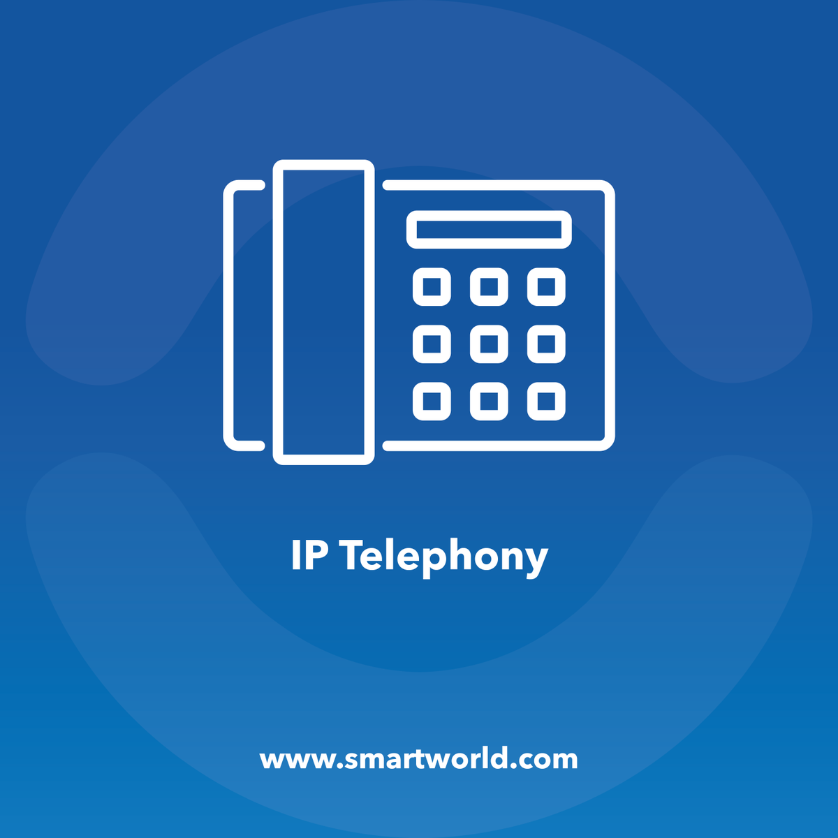 We offer various IP Telephony Systems which allow employees to make internal and external calls. The IP telephony consists of a call manager &amp; telephone sets which are power over ethernet. Visit our website to learn more. ow.ly/rIGH50CWGT4 #IP_Telephony